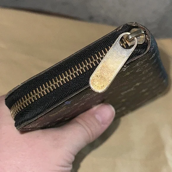 Louis Vuitton multicolor noir zippy zip around wallet murakami - Picture 4 of 11